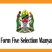 Form Five Selection Manyara