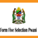 Form Five Selection Pwani