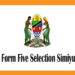 Form Five Selection Simiyu