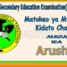 Matokeo ya Kidato Cha Nne 2025 Arusha