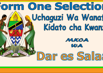Form One Selection Dar es Salaam