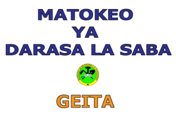 Matokeo ya Darasa la Saba 2025 Geita