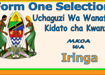 Form One Selection Iringa