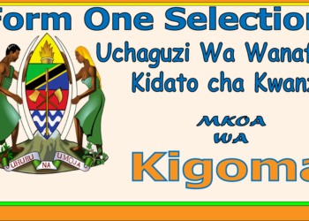 Form One Selection Kigoma
