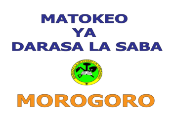 Matokeo ya Darasa la Saba 2025 Morogoro