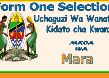 Form One Selection Mara
