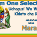 Form One Selection Mara