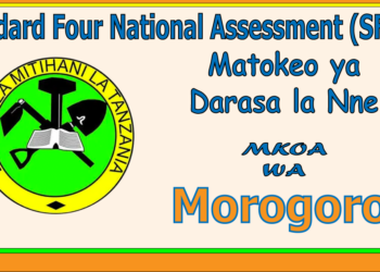 Matokeo ya Darasa la Nne (Mkoa wa Morogoro)