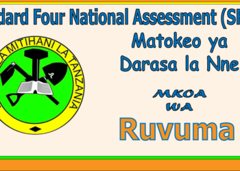 Matokeo ya Darasa la Nne (Mkoa wa Ruvuma)