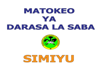 Matokeo ya Darasa la Saba 2025 Simiyu