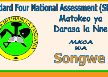 Matokeo ya Darasa la Nne (Mkoa wa Songwe)